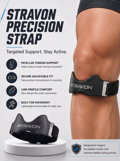 STRAVON PRECISION STRAP — PREMIUM ADJUSTABLE SUPPORT STRAP